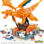 Figura Mattel mega construx motion pokemon motion charizard 1664 pcs