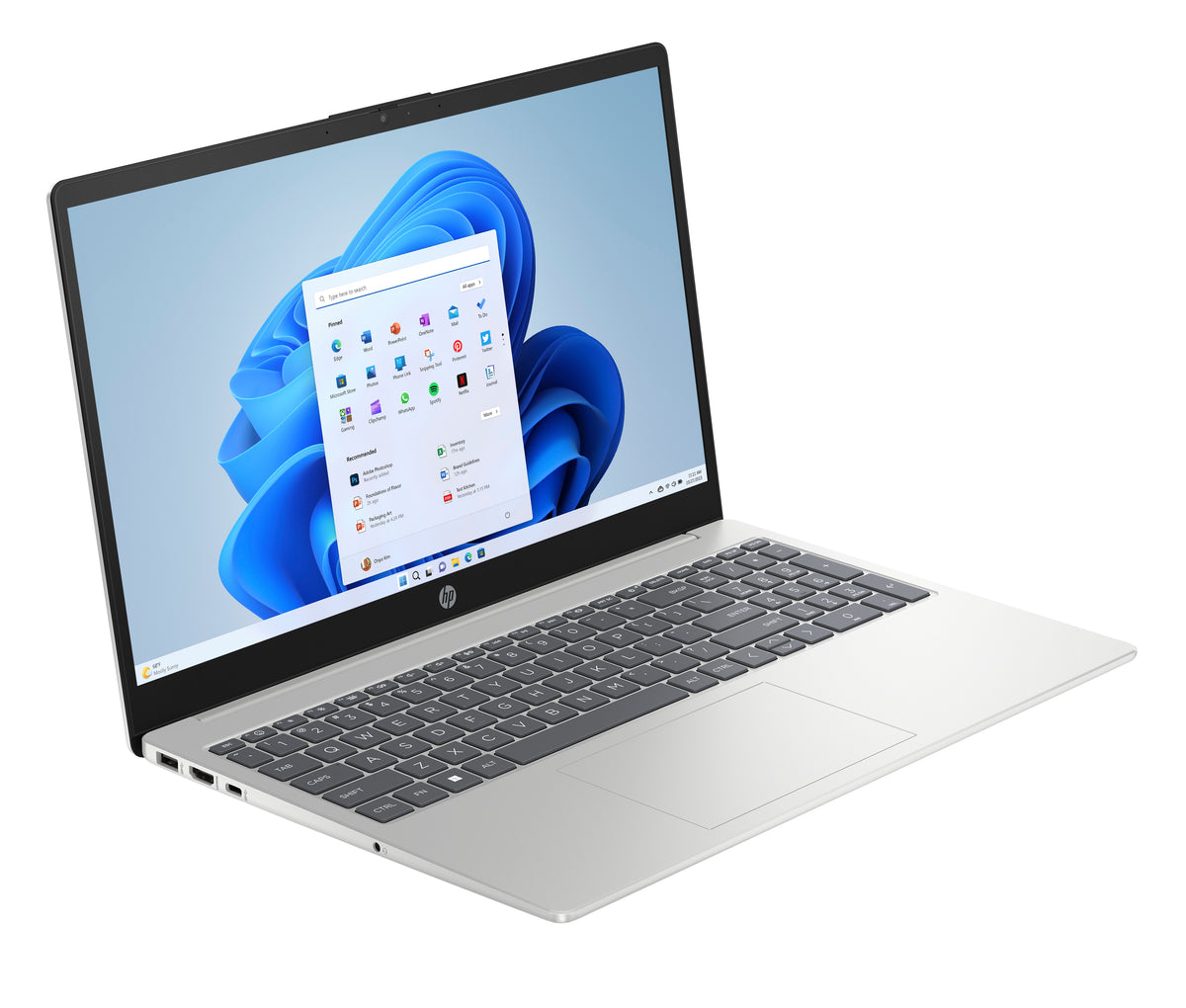 Portátil Hp 15 - fc0127ns 15.6 pulgadas Ryzen 7 - 7730u · 8GB · SSD 512GB · W11 · plata natural