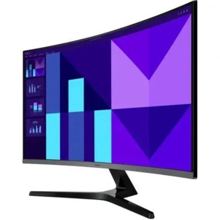 Monitor Profesional Curvo Samsung Essential S3 S39GD S32D396GAU 32"/ Full HD/ Multimedia/ Negro y Plata - PixelPlaza