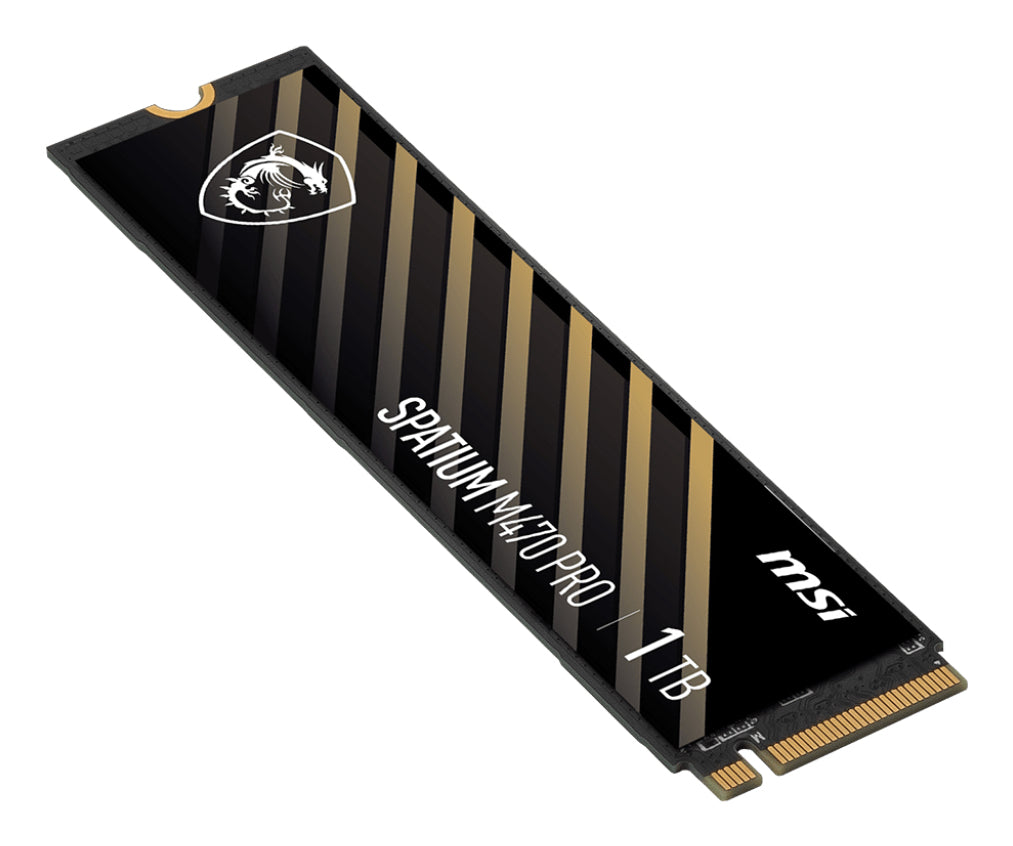 Disco duro interno solido SSD Msi spatium m470 pro 1TB M.2 NVMe pcie4