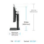 Monitor benq sw242q 24.1 pulgadas 2k 60hz