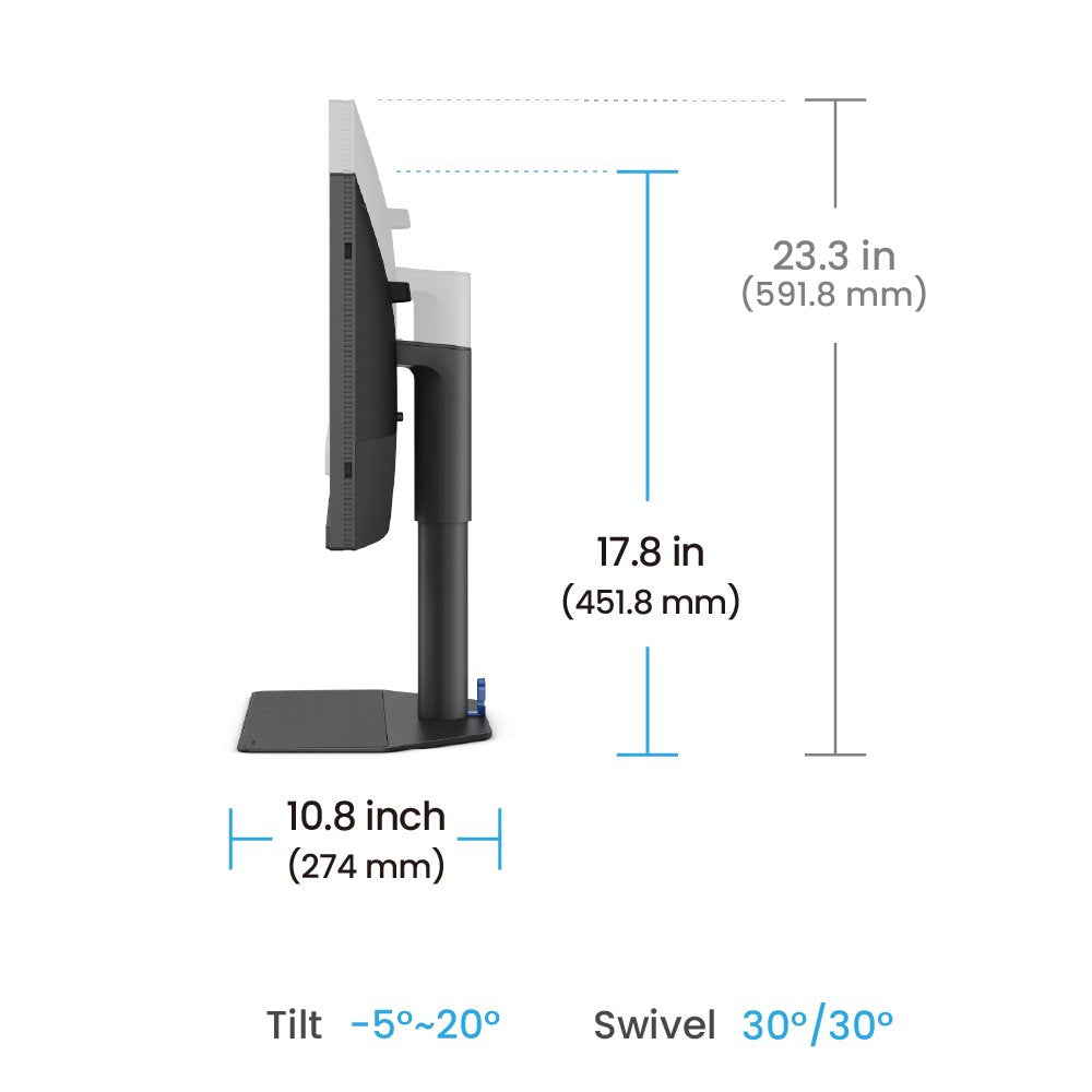 Monitor benq sw242q 24.1 pulgadas 2k 60hz
