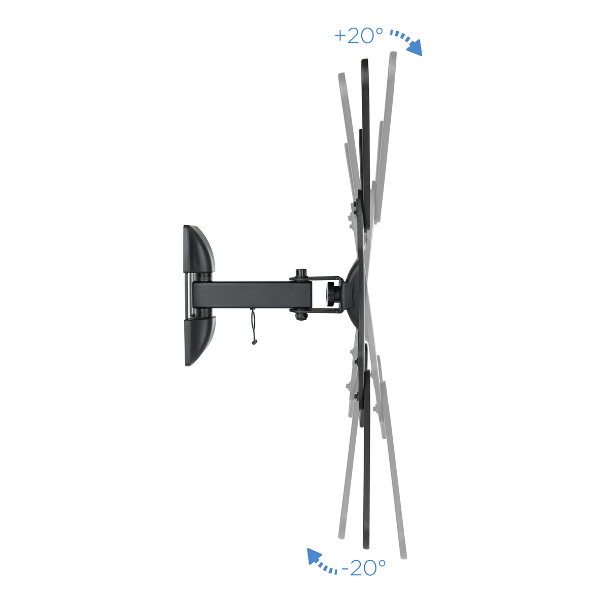 Soporte tv - monitor TooQ 23 pulgadas - 55 pulgadas giratorio - inclinable 2 pivotes lp2255tn - b · vesa max 400x400 · i