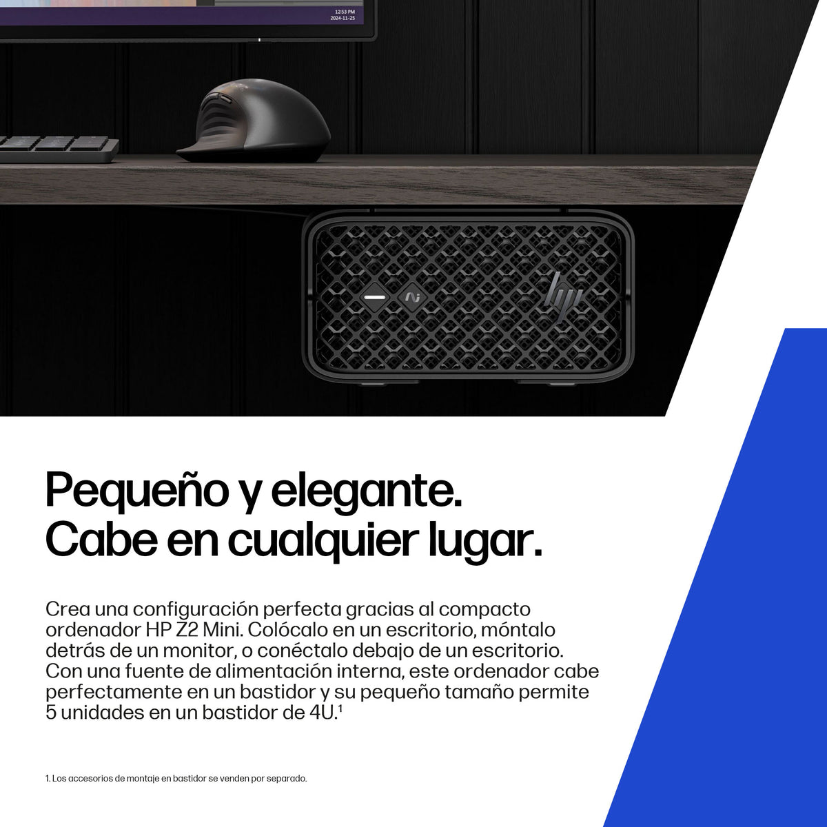Mini ordenador Hp z2 mini g1a wsl2 ds raimp - 390 32GB SSD 1TB