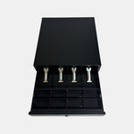Cajón Portamonedas Premier 400 LC-B/ Manual y Automático/ Negro