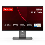 Monitor 24" HDMI displayport Lenovo P24Q-40 regulable en altura, PIVOTANTE2560x1440 hub USB