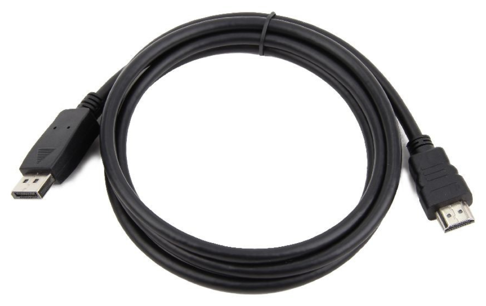 Gembird DisplayPort - HDMI, 1.8m 1,8 m HDMI tipo A (Estándar) Negro