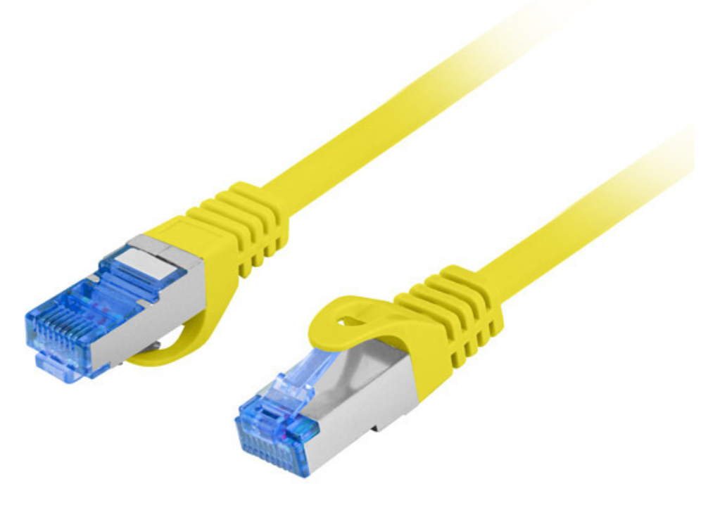 Lanberg PCF6A 10CC cable de red Cat6a S FTP (S STP) 10 m Amarillo #amarillo
