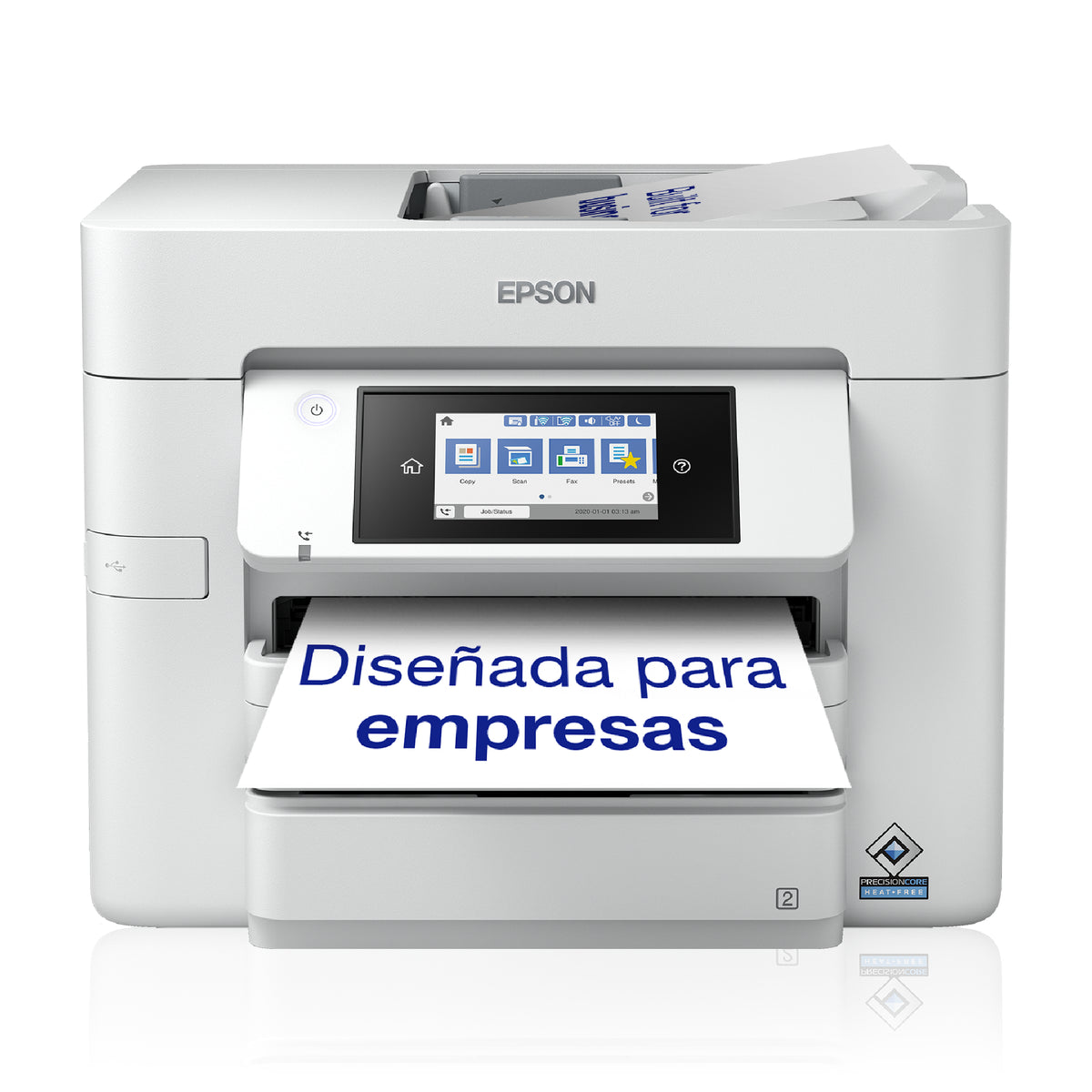Multifunción inyección Epson workforce pro wf - c4810dtwf color WiFi duplex fax