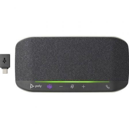 Altavoz Portátil para Conferencias Poly Sync 10 para Microsoft Teams/ USB-Bluetooth/ Negro - PixelPlaza