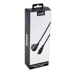 Cable Red Corriente Universal Alimentación (1.8 metros) Angular COOL - PixelPlaza