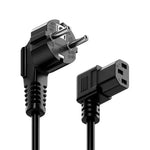 Cable Red Corriente Universal Alimentación (1.8 metros) Angular COOL - PixelPlaza
