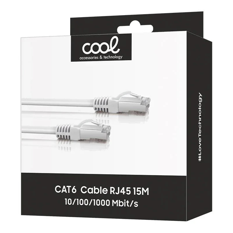 Cable Red Internet Universal CAT6 RJ45 15 metros COOL - PixelPlaza