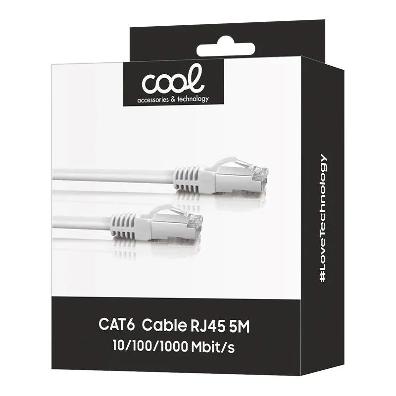 Cable Red Internet Universal CAT6 RJ45 (5 metros) COOL - PixelPlaza