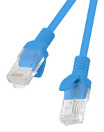Cable red Lanberg latiguillo cat.6 utp 2m azul fluke passed