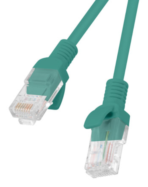 Cable red Lanberg latiguillo cat.6 utp fluke passed Verde detalle #verde