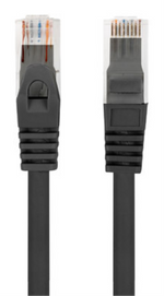 Cable red Lanberg latiguillo cat.6 utp lszh cu fluke passed Negro #negro