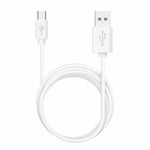 Cable USB Compatible COOL Universal (Micro-Usb) 1.2 metros Blanco 2.4 Amp - PixelPlaza