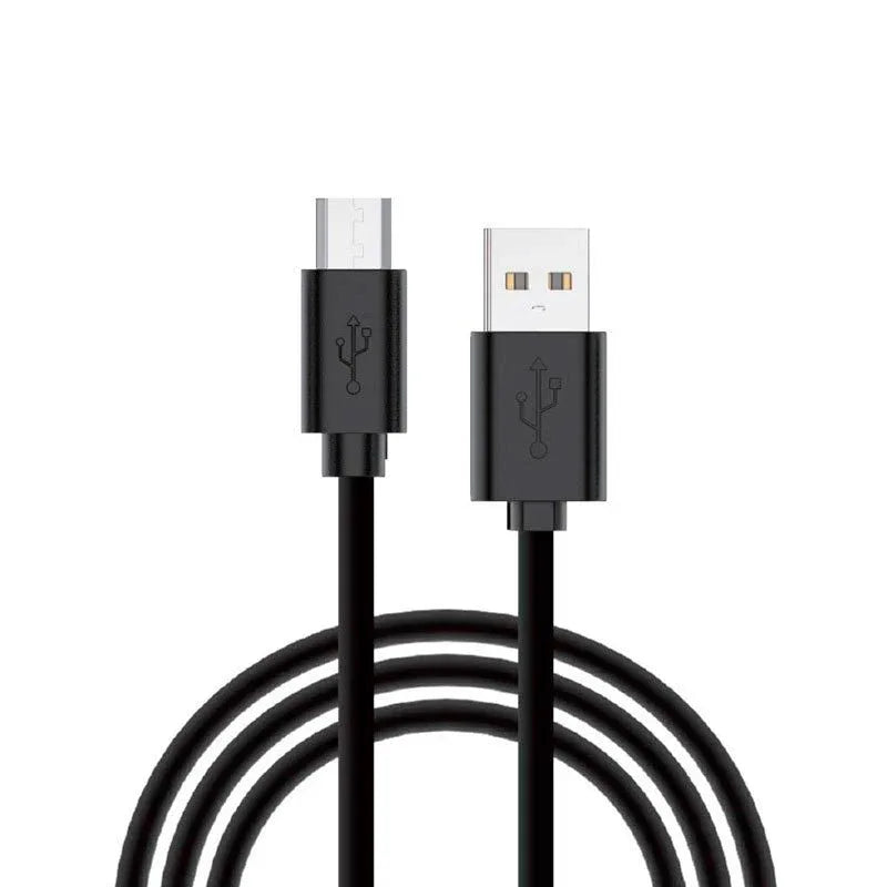 Cable USB Compatible COOL Universal (micro-usb) 1.2 metros Negro 2.4 Amp - PixelPlaza