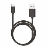 Cable USB Compatible COOL Universal (micro-usb) 1.2 metros Negro 2.4 Amp - PixelPlaza