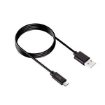 Cable USB Compatible COOL Universal TIPO-C (3 metros) Negro 2.4 Amp - PixelPlaza