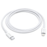 Cable USB Compatible COOL Universal TIPO-C a Lightning (1.2 metros) Blanco - PixelPlaza