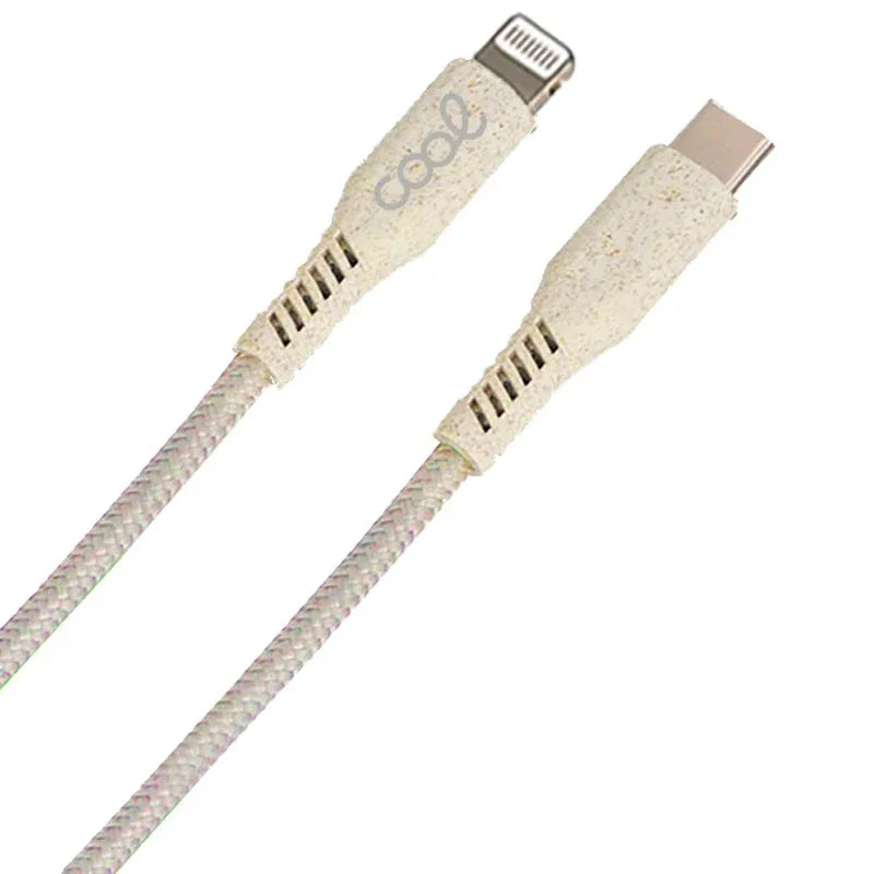 Cable USB COOL ECO Universal Tipo-C a Lightning para iPhone (1.5 metros) - PixelPlaza