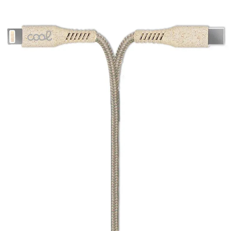 Cable USB COOL ECO Universal Tipo-C a Lightning para iPhone (1.5 metros) - PixelPlaza