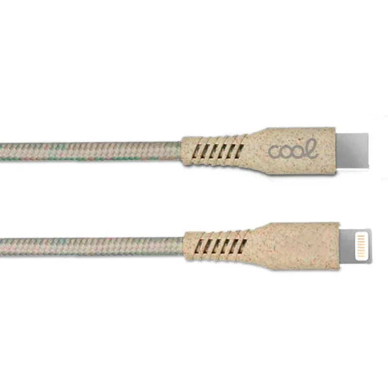 Cable USB COOL ECO Universal Tipo-C a Lightning para iPhone (1.5 metros) - PixelPlaza