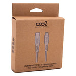 Cable USB COOL ECO Universal Tipo-C a Lightning para iPhone (1.5 metros) - PixelPlaza