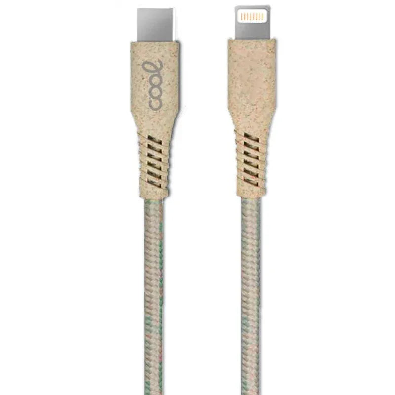 Cable USB COOL ECO Universal Tipo-C a Lightning para iPhone (1.5 metros) - PixelPlaza