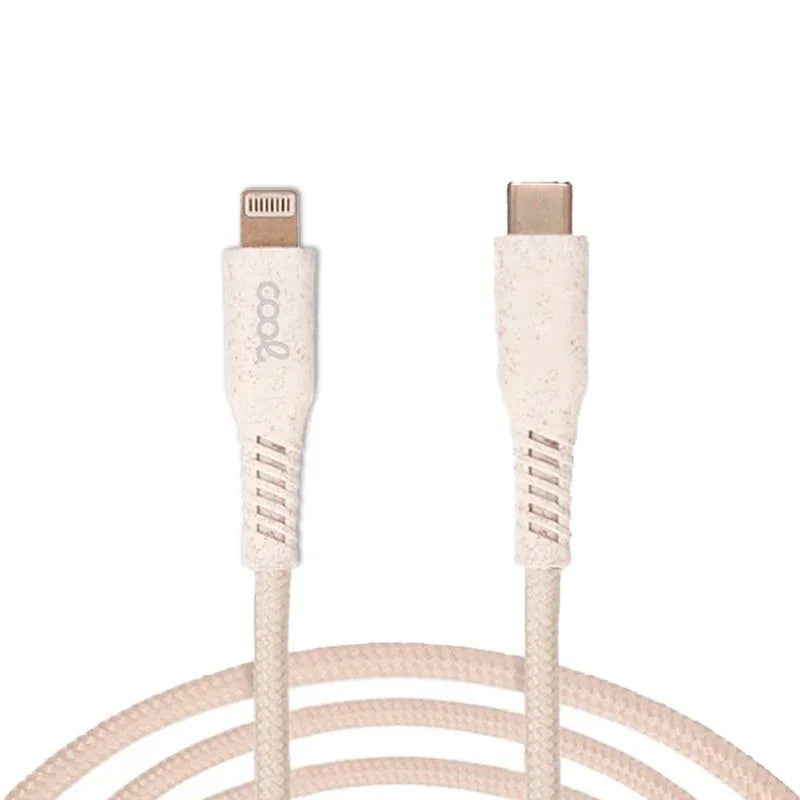 Cable USB COOL ECO Universal Tipo-C a Lightning para iPhone (1.5 metros) - PixelPlaza