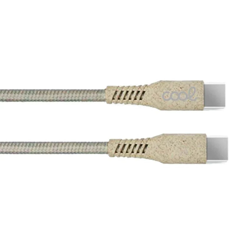 Cable USB COOL ECO Universal Tipo-C a Tipo-C (1.5 metros) - PixelPlaza