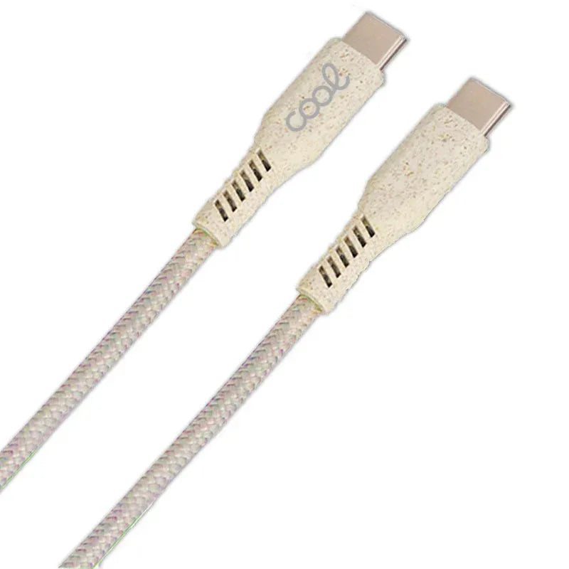 Cable USB COOL ECO Universal Tipo-C a Tipo-C (1.5 metros) - PixelPlaza