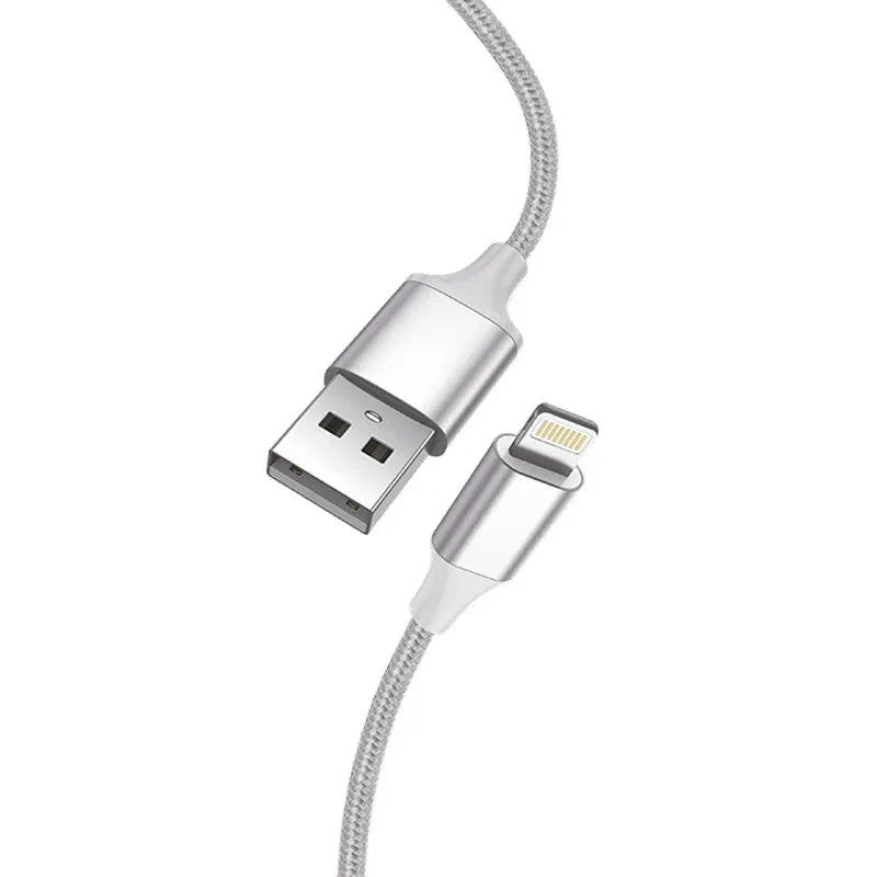 Cable USB COOL Nylon Universal Lightning para iPhone / iPad (1.2 metros) - PixelPlaza