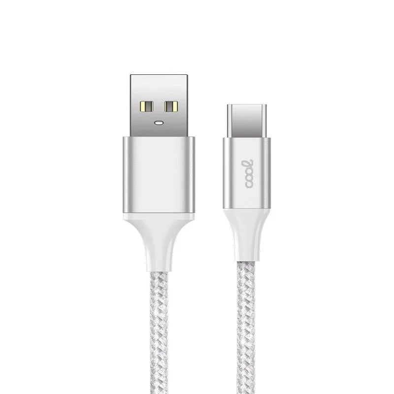 Cable USB COOL Nylon Universal Tipo C (1.2 metros) - PixelPlaza