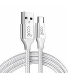 Cable USB COOL Nylon Universal Tipo C (1.2 metros) - PixelPlaza