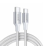 Cable USB COOL Nylon Universal Tipo C a Tipo C (1.2 metros) - PixelPlaza