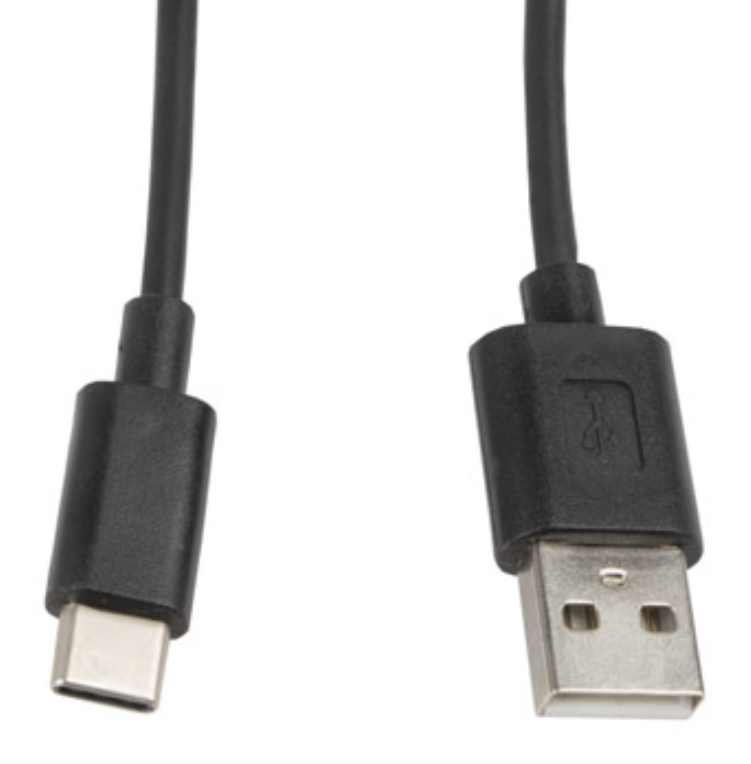 Cable USB Lanberg 2.0 macho · USB tipo c macho 1m negro