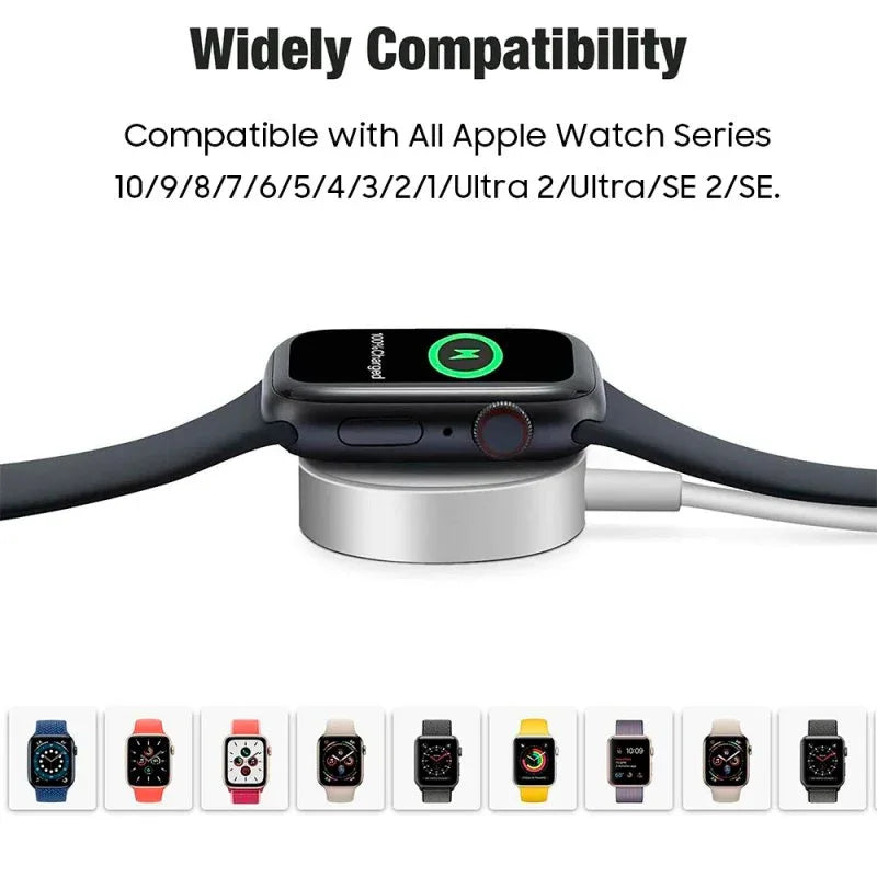 Cable USB MagCharge COOL para Apple Watch Universal Blanco - PixelPlaza