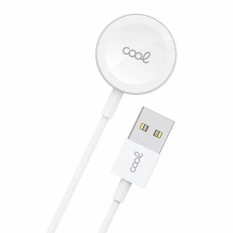 Cable USB MagCharge COOL para Apple Watch Universal Blanco - PixelPlaza