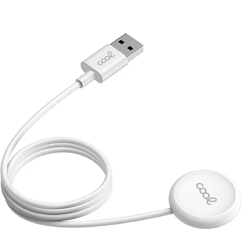 Cable USB MagCharge COOL para Apple Watch Universal Blanco - PixelPlaza