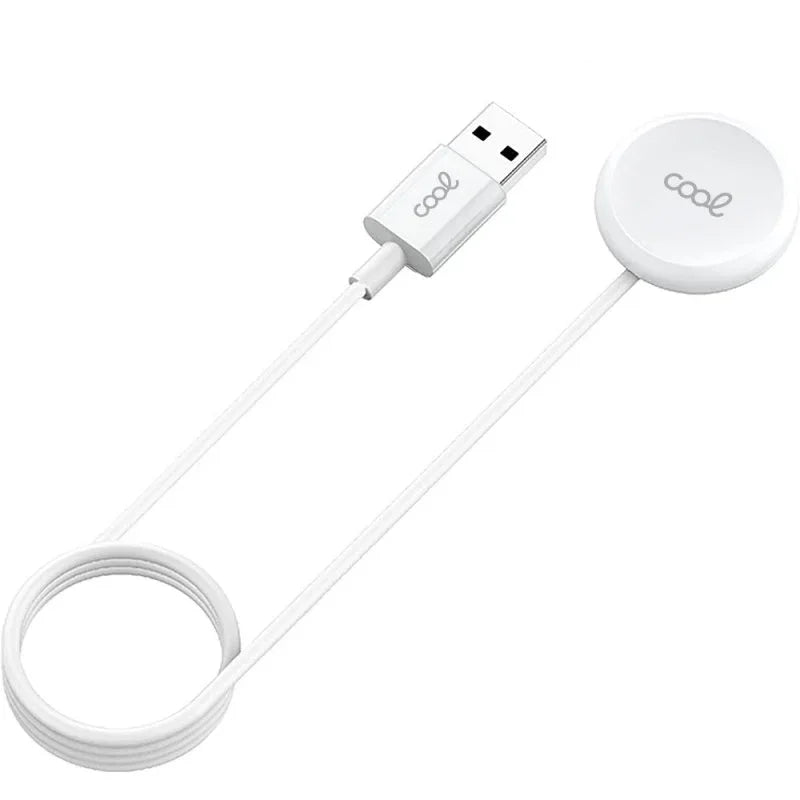 Cable USB MagCharge COOL para Apple Watch Universal Blanco - PixelPlaza