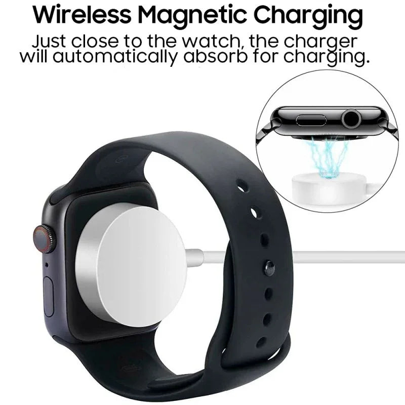 Cable USB MagCharge (Tipo-C) COOL para Apple Watch Universal Blanco - PixelPlaza