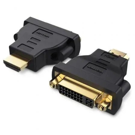 Adaptador HDMI Vention ECCB0/ HDMI Macho - DVI (24+5) Hembra - PixelPlaza