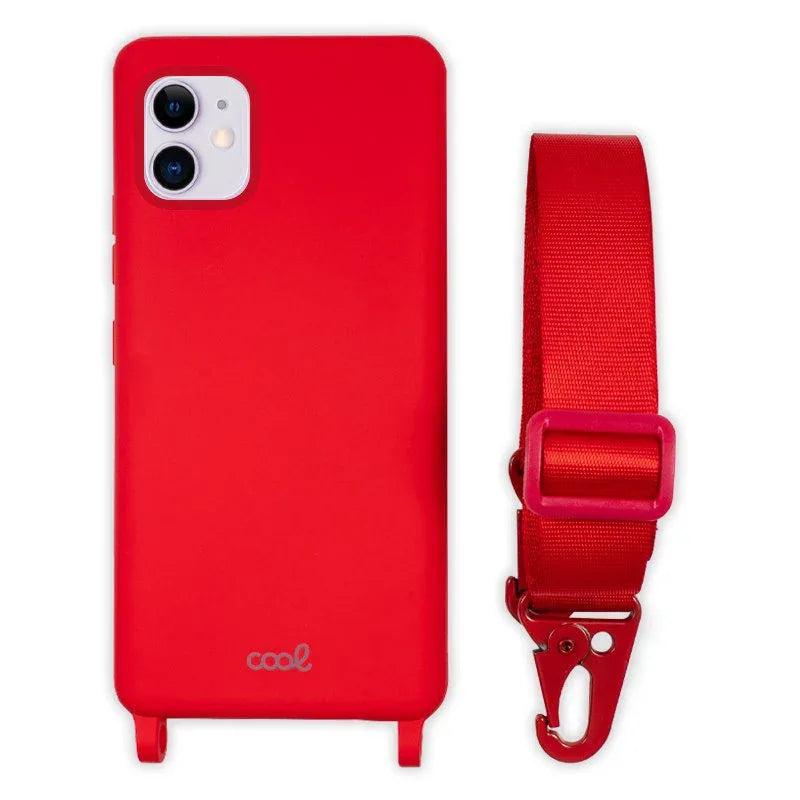 Carcasa COOL para iPhone 11 Cinta Rojo - PixelPlaza
