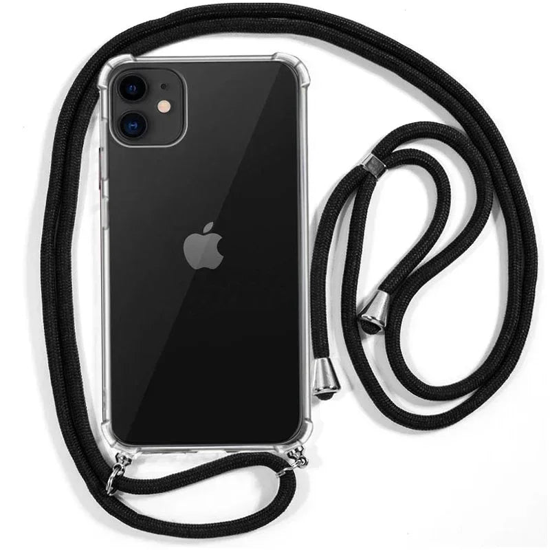Carcasa COOL para iPhone 11 Cordón Negro - PixelPlaza
