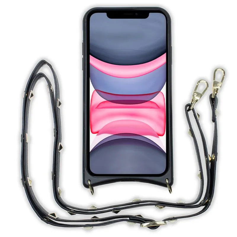 Carcasa COOL para iPhone 11 Correa Pop-Rock Negro - PixelPlaza