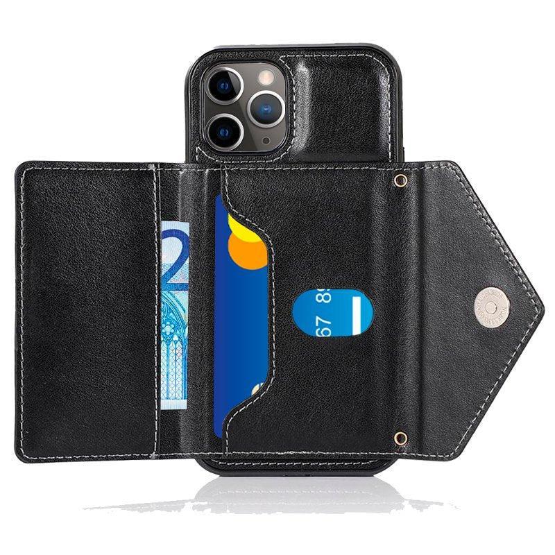 Carcasa COOL para iPhone 11 Pro Colgante Wallet Negro - PixelPlaza