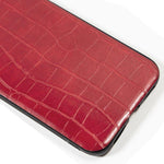 Carcasa COOL para iPhone 11 Pro Leather Crocodile Rojo - PixelPlaza